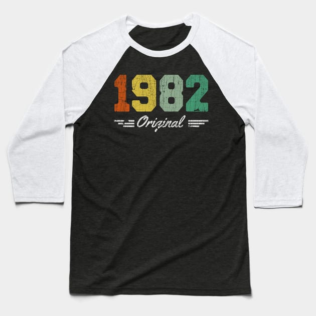 1982 original Born in 1982 Baseball T-Shirt by Dotty42